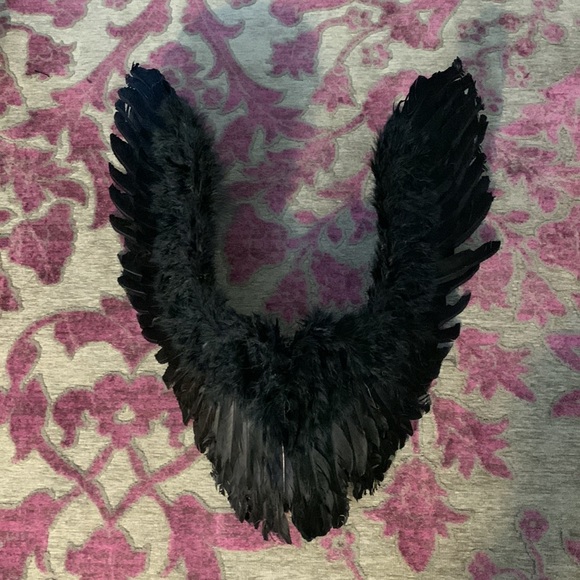 ❌SOLD❌👀Feathered Wings -Handmade-Real Duck & Goose Feathers-Costume-Ballet - Picture 7 of 9